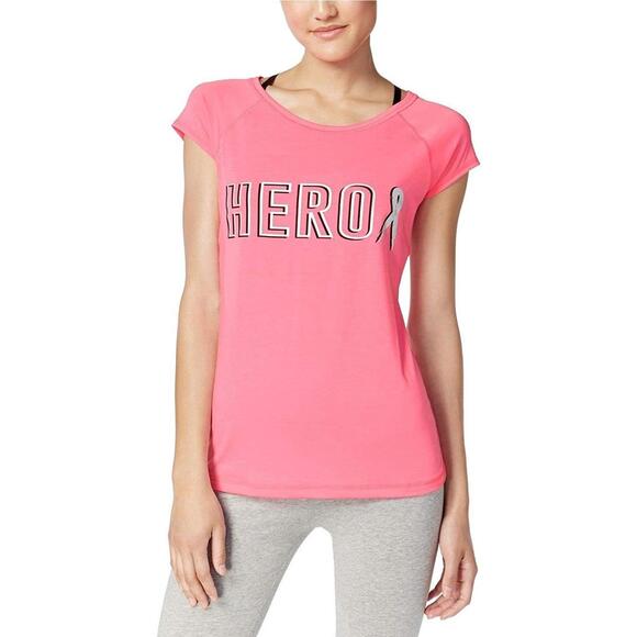 Ideology Womens Graphic Short Sleeves T-Shirt Size M - Picture 1 of 4